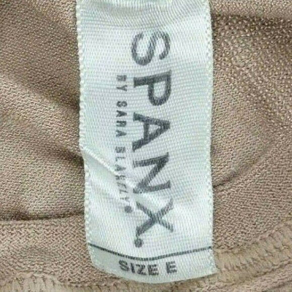 Shapewear Spanx Womens Higher Power Shaper Shorts Double Gusset Size E Tan Nude - Picture 10 of 10